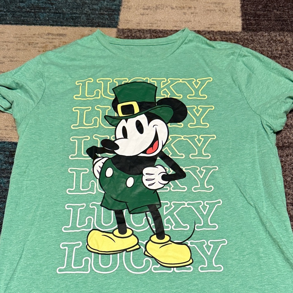 Disney Mickey Mouse “Lucky” T Shirt